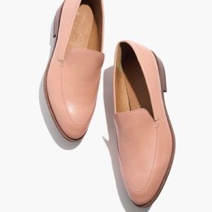 Madewell Frances loafer in pink oyster